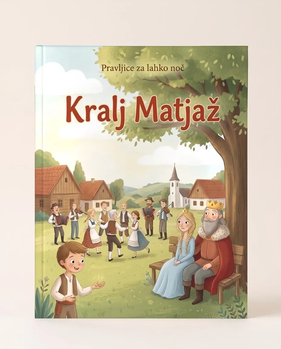 Tiskana slikanica Kralj Matjaž